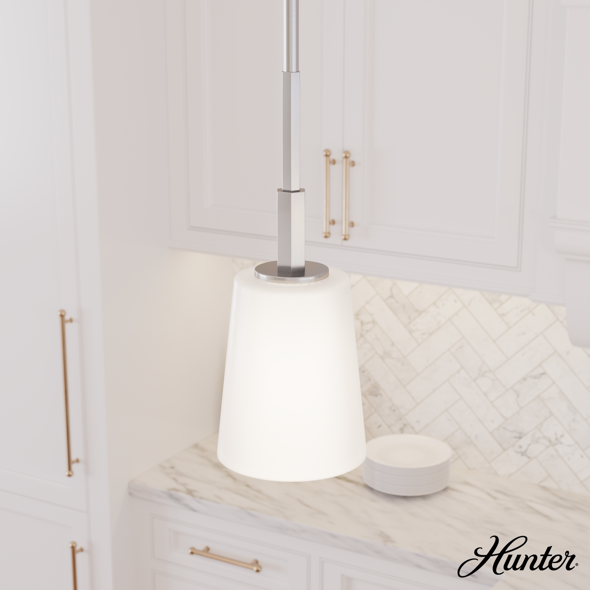 Sacha 11-inch 3-light Brushed Nickel Semi-Flush Mount with Clear Glass
