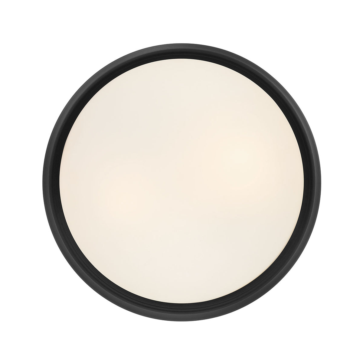4.25'' Baumann Matte Black 2 Light Flush Mount