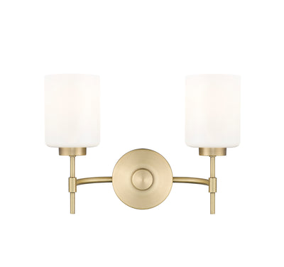 15.5'' Keylee Vintage Brass 2 Light Bath Vanity