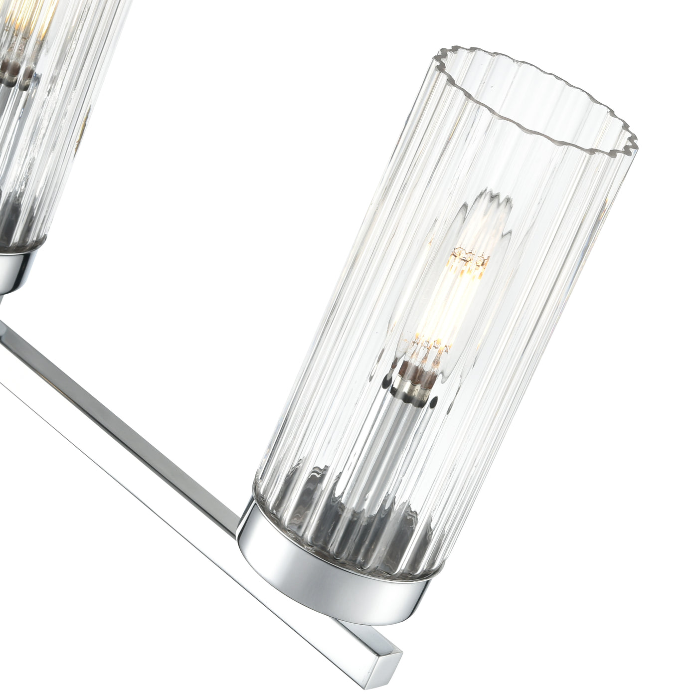 29.75'' Iversen Polished Chrome 4 Light Bath Vanity