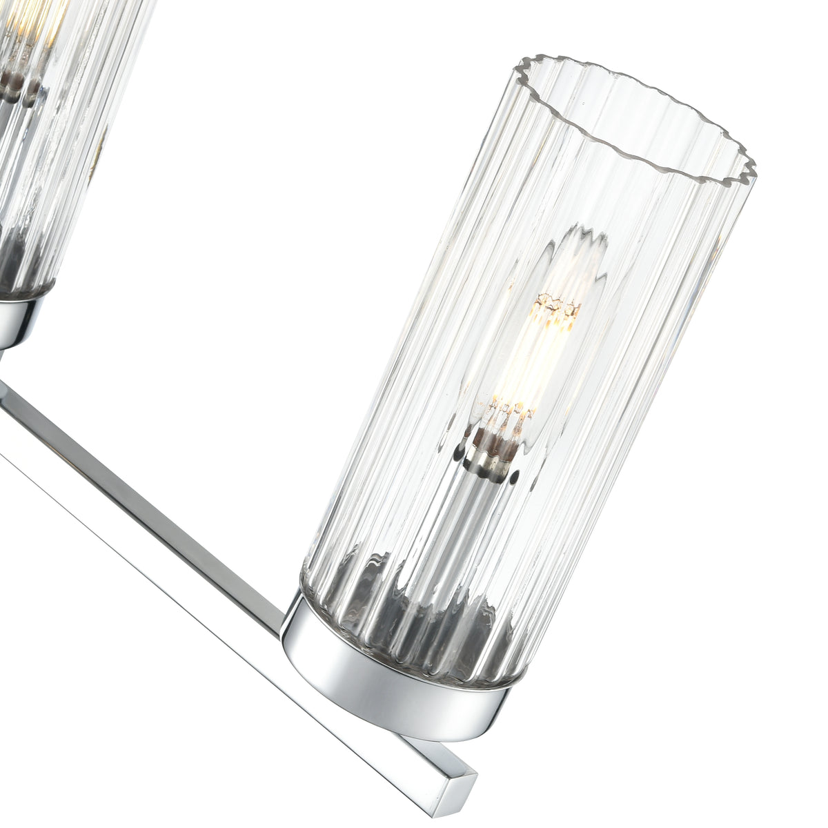 29.75'' Iversen Polished Chrome 4 Light Bath Vanity