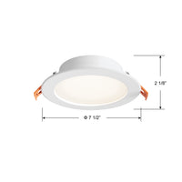 6-inch White Commercial Wall Light with 5-CCT Selectable White and 3W Output