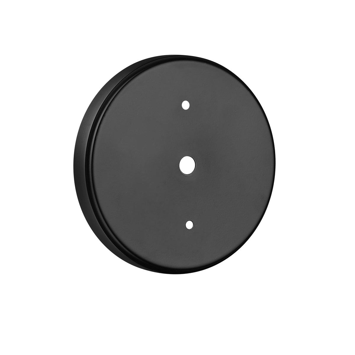 12-inch Kairo Matte Black 1-Light Shiny Opal Glass Pendant Light