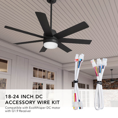Hunter 18-24 inch DC Accessory Wire Kit