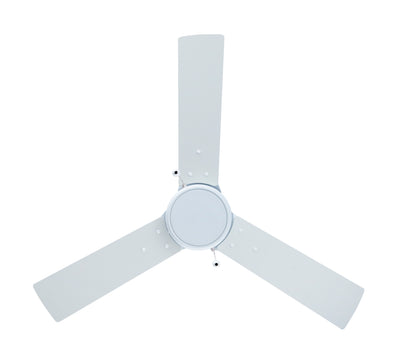 42 Inch Sabio AC White Indoor Ceiling Fan 3-Blade Reversible