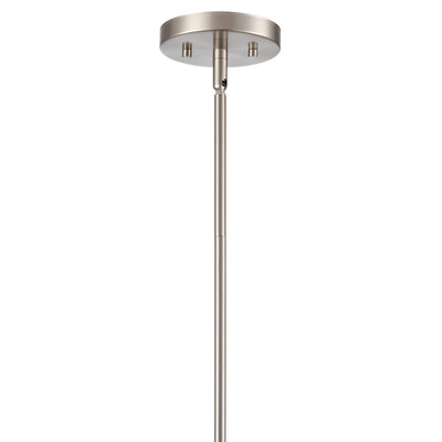 11'' Laphia Brushed Nickel 5 Light Chandelier