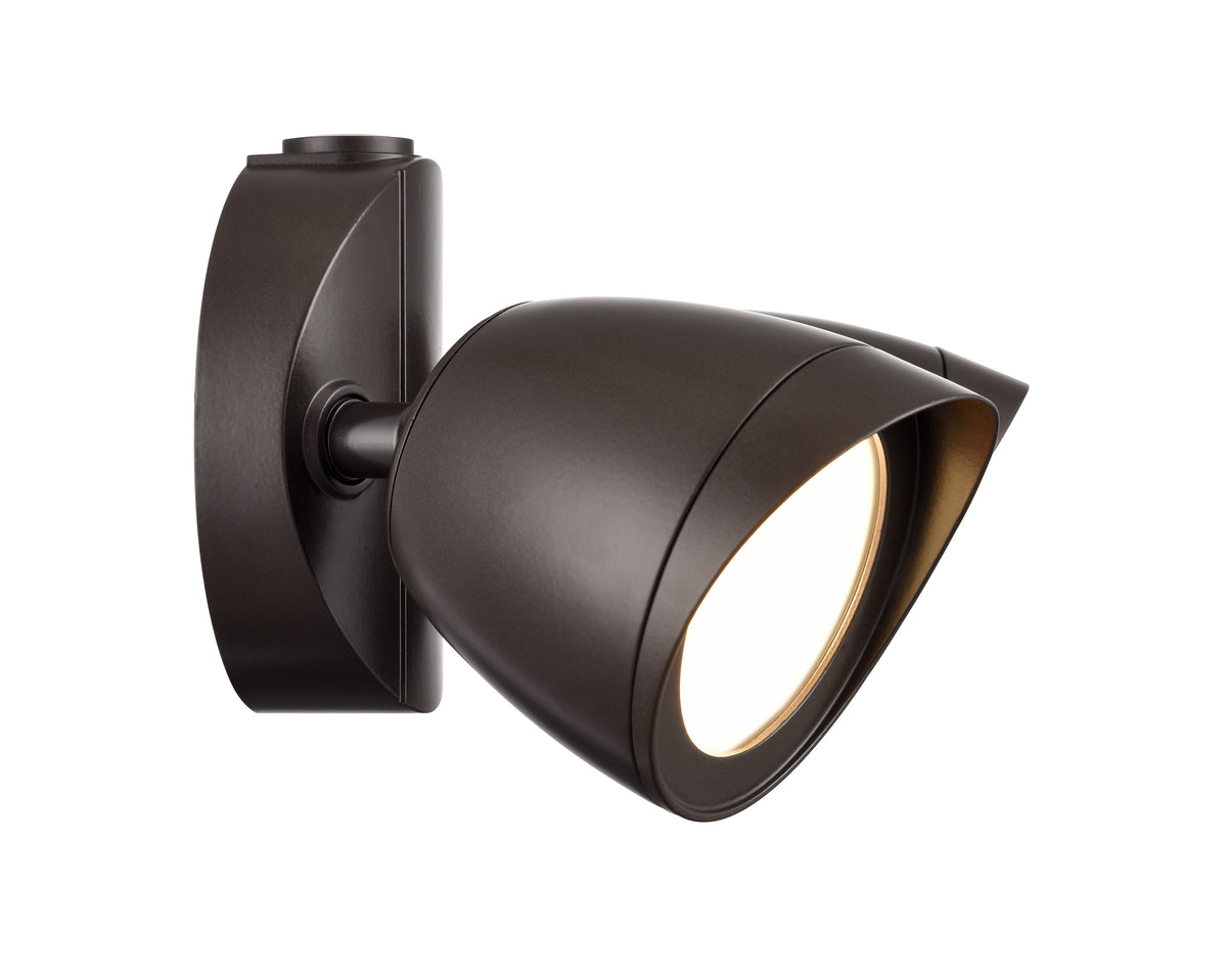 10.5''  Powder Coated Bronze Flood Light