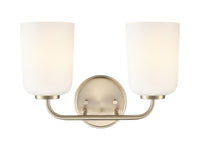 14'' Laphia Modern Gold 2 Light Bath Vanity