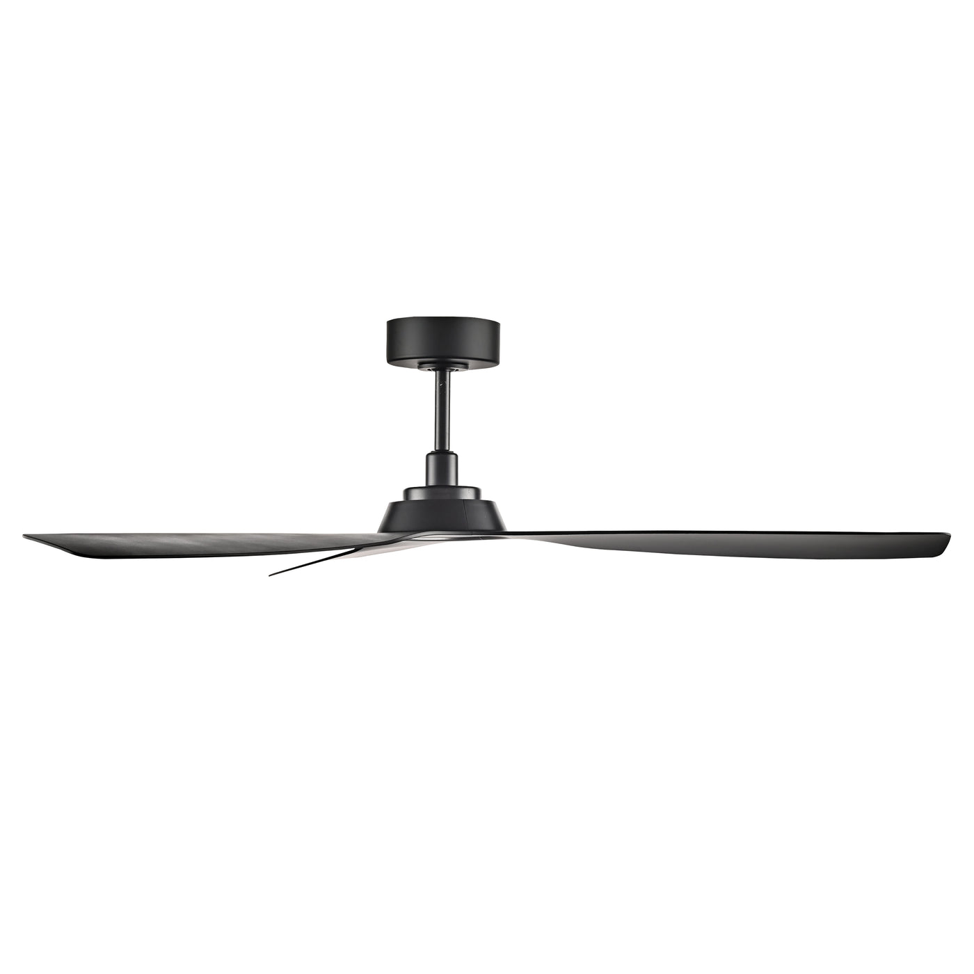 Cirova 52'' 3 Blades Matte Black Indoor DC Ceiling Fan With Remote