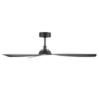 Cirova 52'' 3 Blades Matte Black Indoor DC Ceiling Fan With Remote