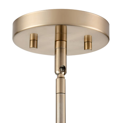 31.75'' Noelle Matte Black/Modern Gold 8 Light Pendant