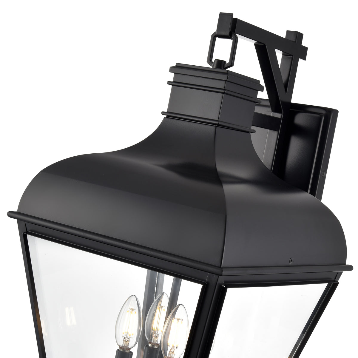 13.25'' Edenton Matte Black 4 Light Wall Sconce