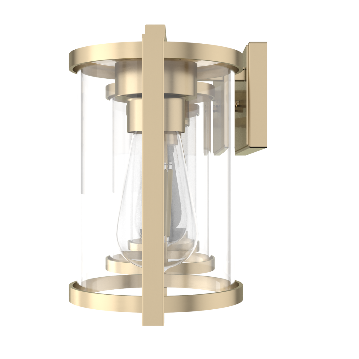 Astwood 33.25-inch 4-light Alturas Gold Vanity Light with Clear Glass
