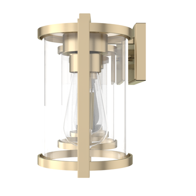 Astwood 33.25-inch 4-light Alturas Gold Vanity Light with Clear Glass
