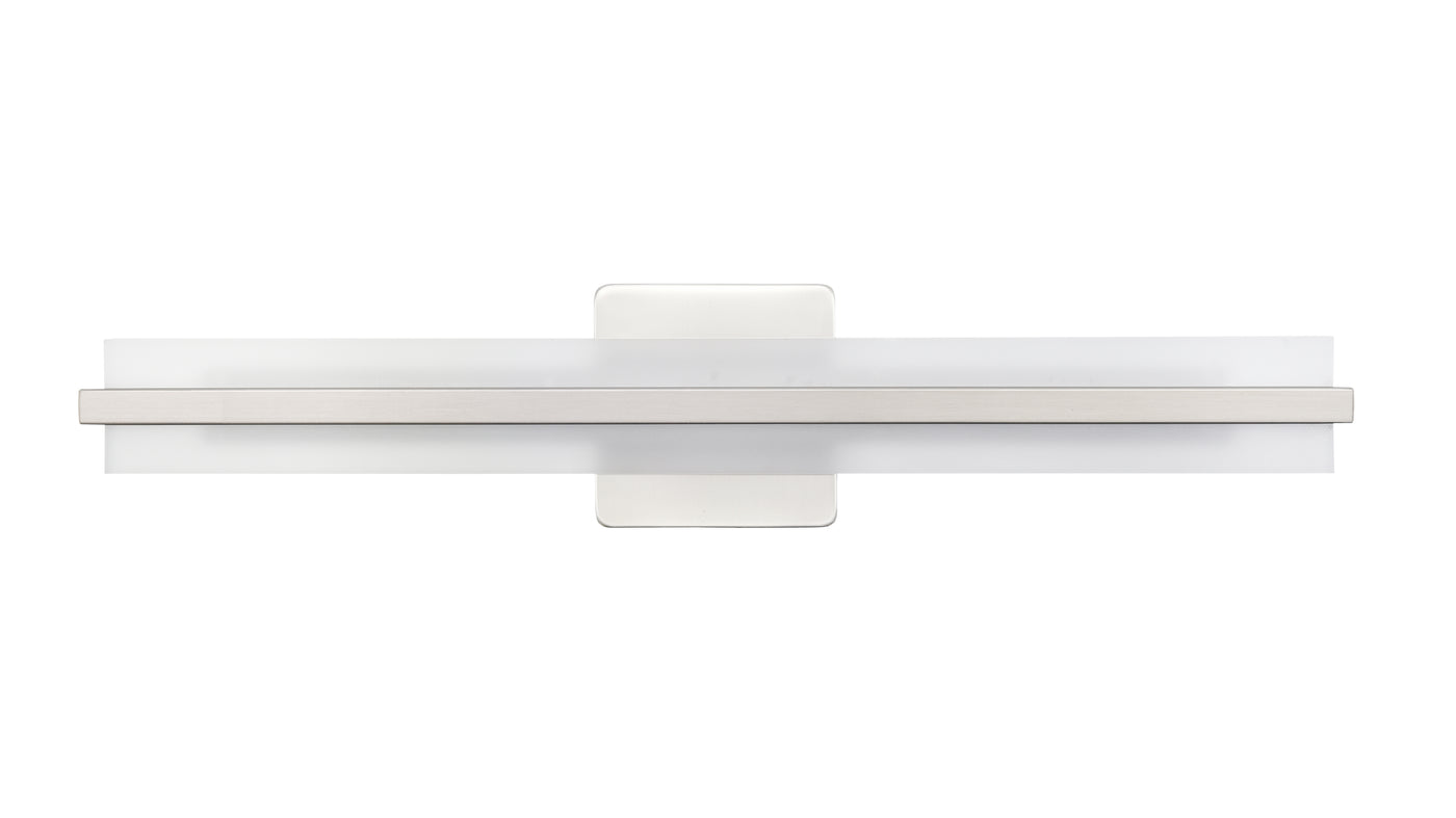 24'' Troy Brushed Nickel  Vanity Light