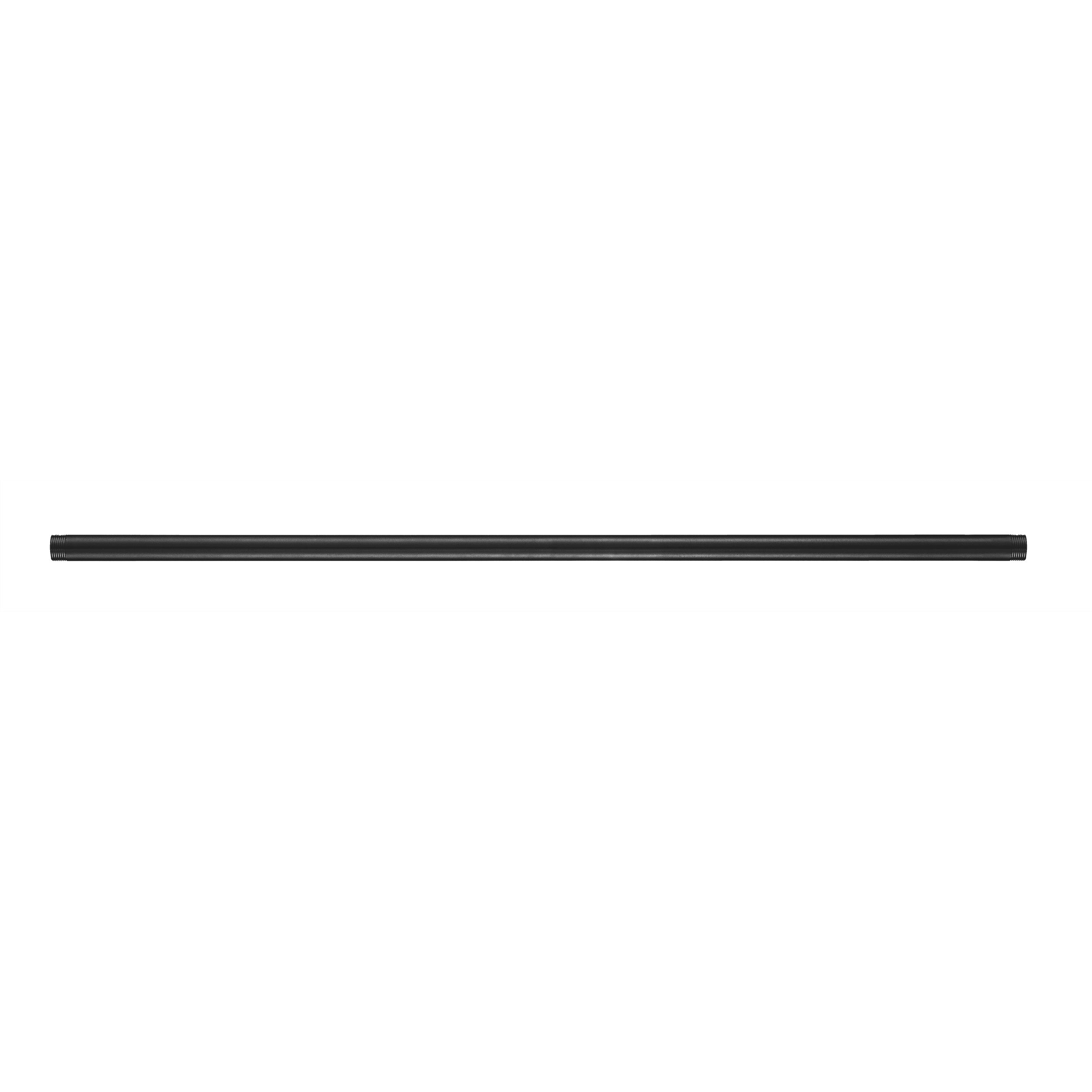 36-inch R Series Satin Black Stem