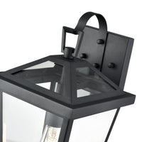 8'' Mensun Textured Black 1 Light Wall Sconce
