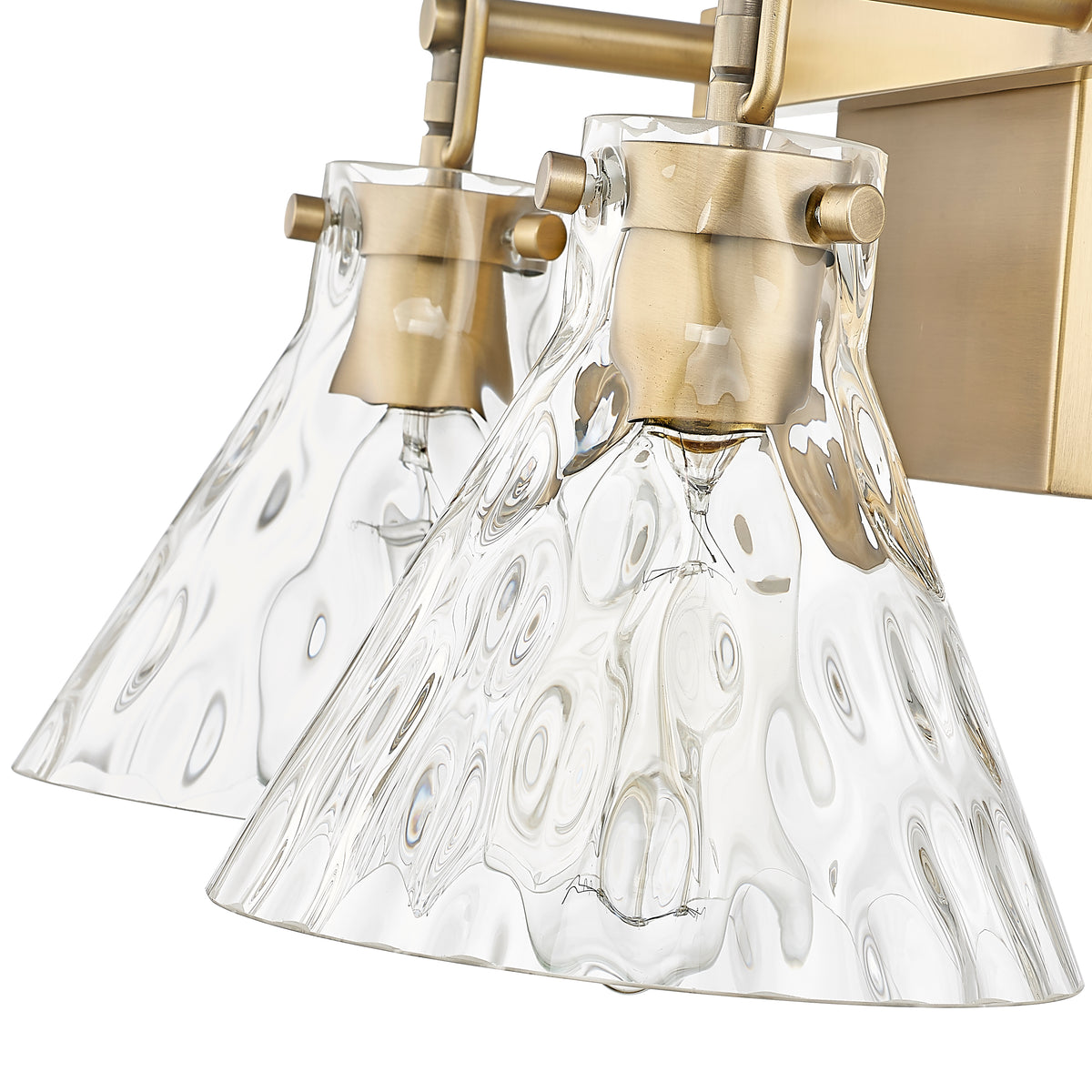 16.25'' Barlon Vintage Brass 2 Light Bath Vanity