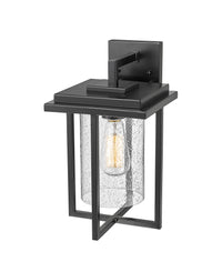 14.13-inch Adair Powder Coated Black 1-Light Outdoor Wall Sconce