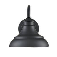 8'' Alvii Powder Coated Black 1 Light Wall Sconce