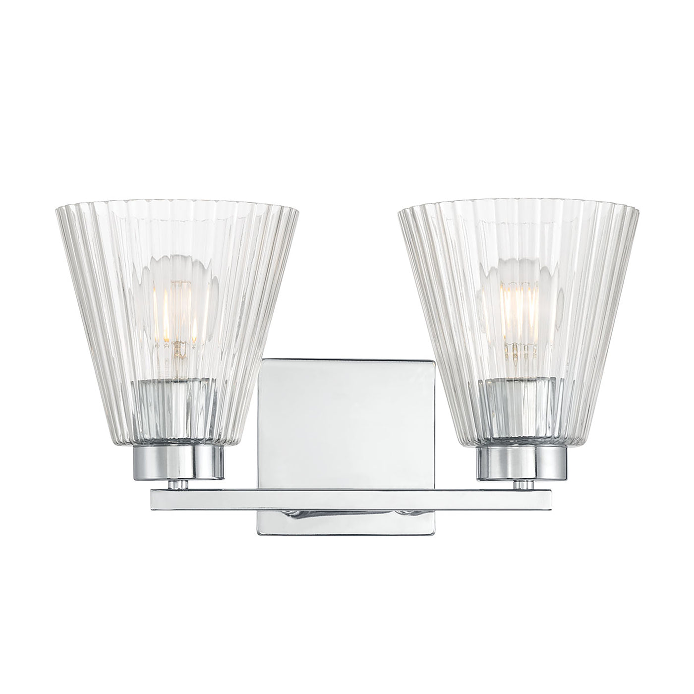 13.75'' Riville Chrome 2 Light Bath Vanity