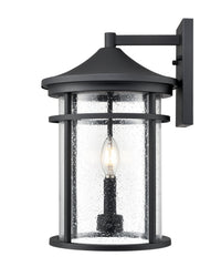 10.5'' Namath Textured Black 2 Light Wall Sconce