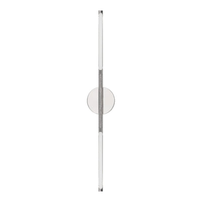 Overture 32-inch 2-light Polished Nickel 5CCT LED Vanity Light