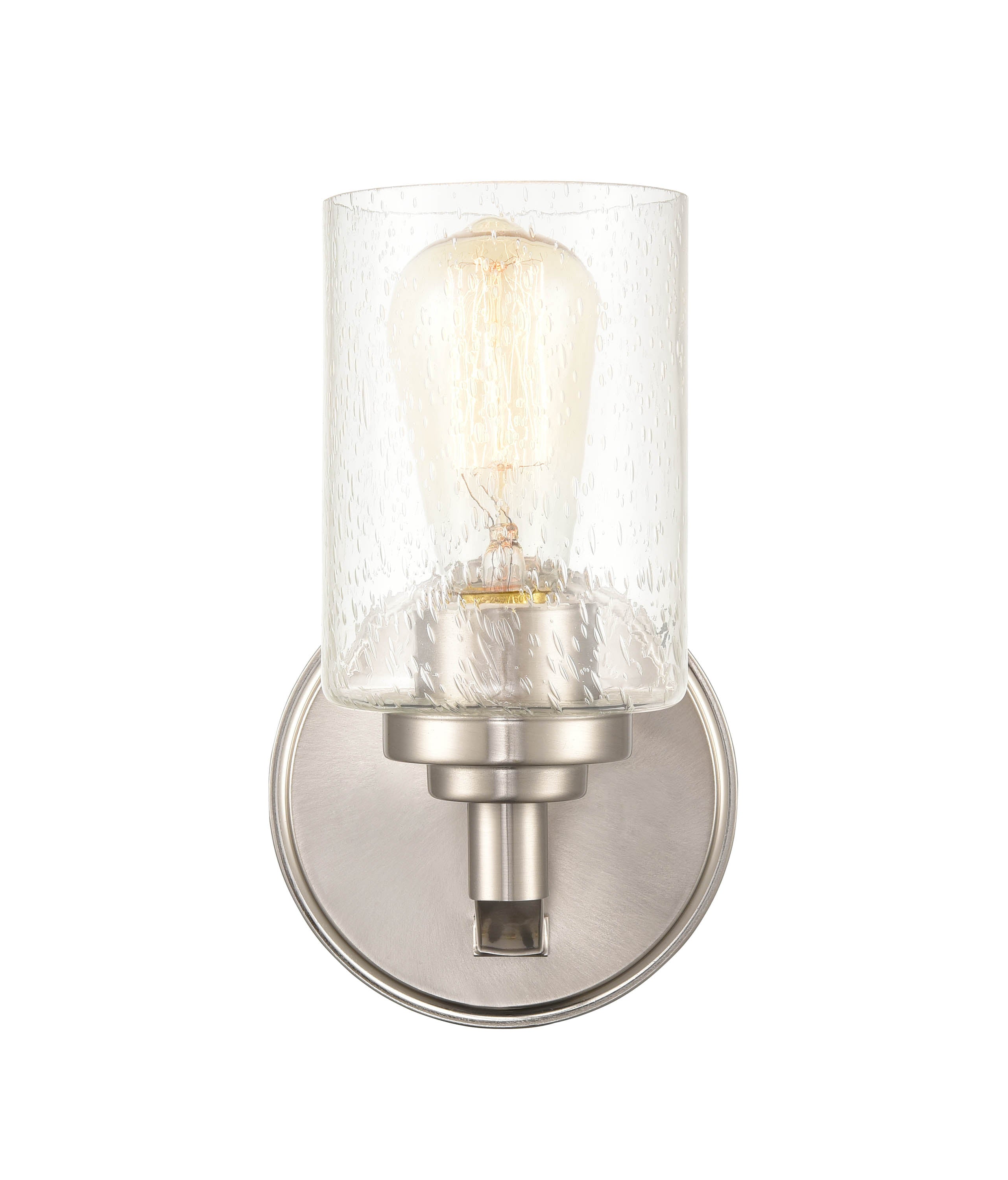 4.38'' Moven Satin Nickel 1 Light Wall Sconce