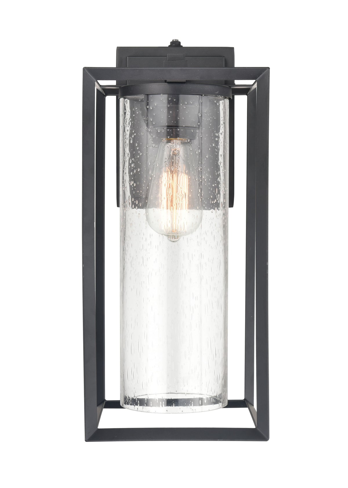 7.5'' Wheatland Powder Coated Black 1 Light Wall Sconce