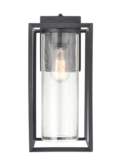 7.5'' Wheatland Powder Coated Black 1 Light Wall Sconce