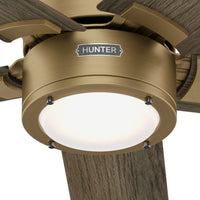 52 inch Erling ENERGY STAR® Luxe Gold Ceiling Fan with LED Light Kit and Handheld Remote