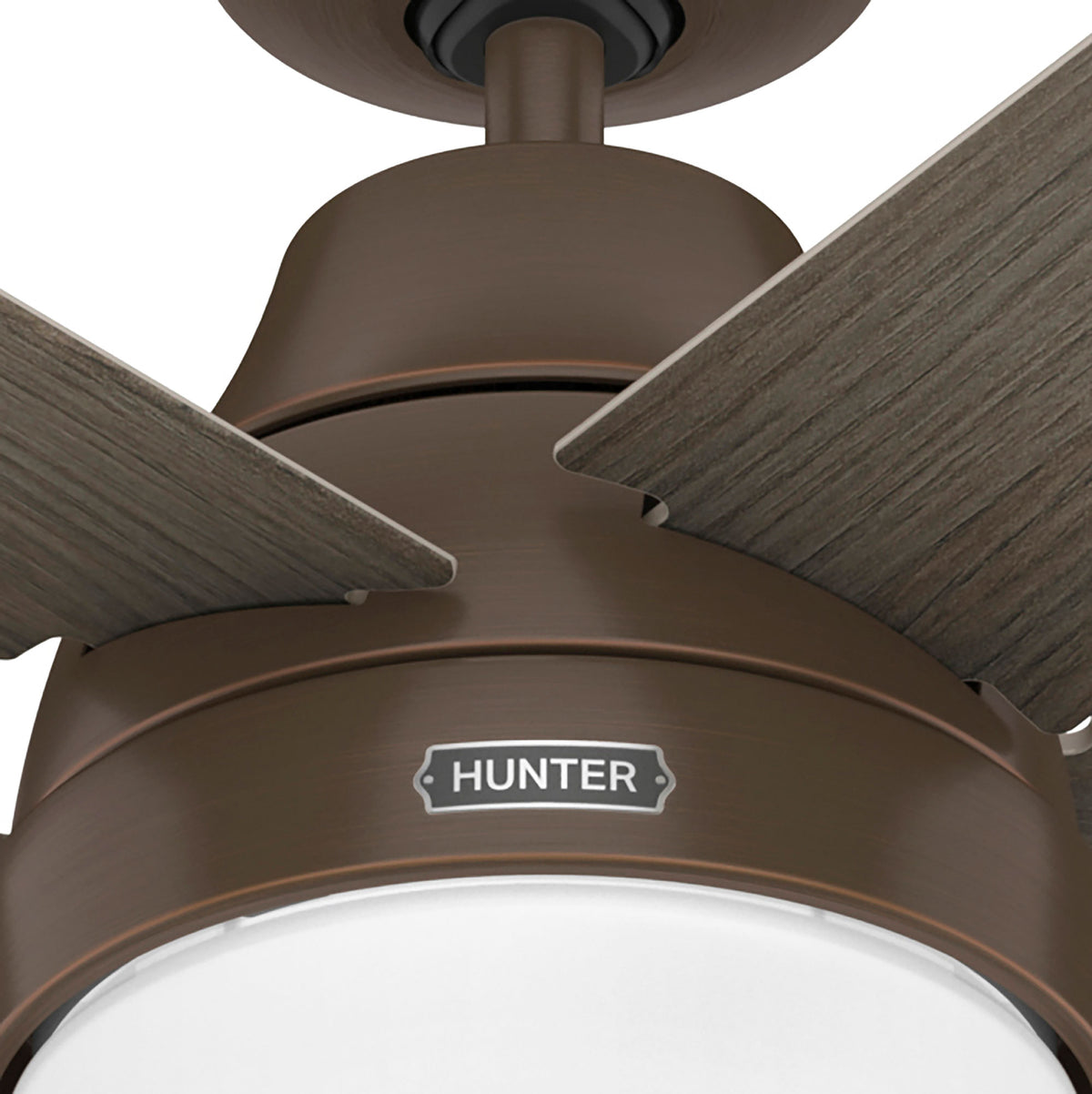 60 inch Aerodyne Wi-Fi ENERGY STAR® Matte Bronze Ceiling Fan with LED Light Kit and Handheld Remote