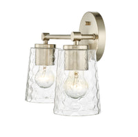 13.5'' Ashli Modern Gold 2 Light Bath Vanity