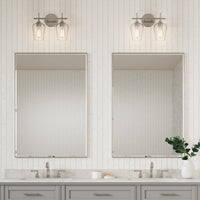 13.75'' Ashford Brushed Nickel 2 Light Bath Vanity