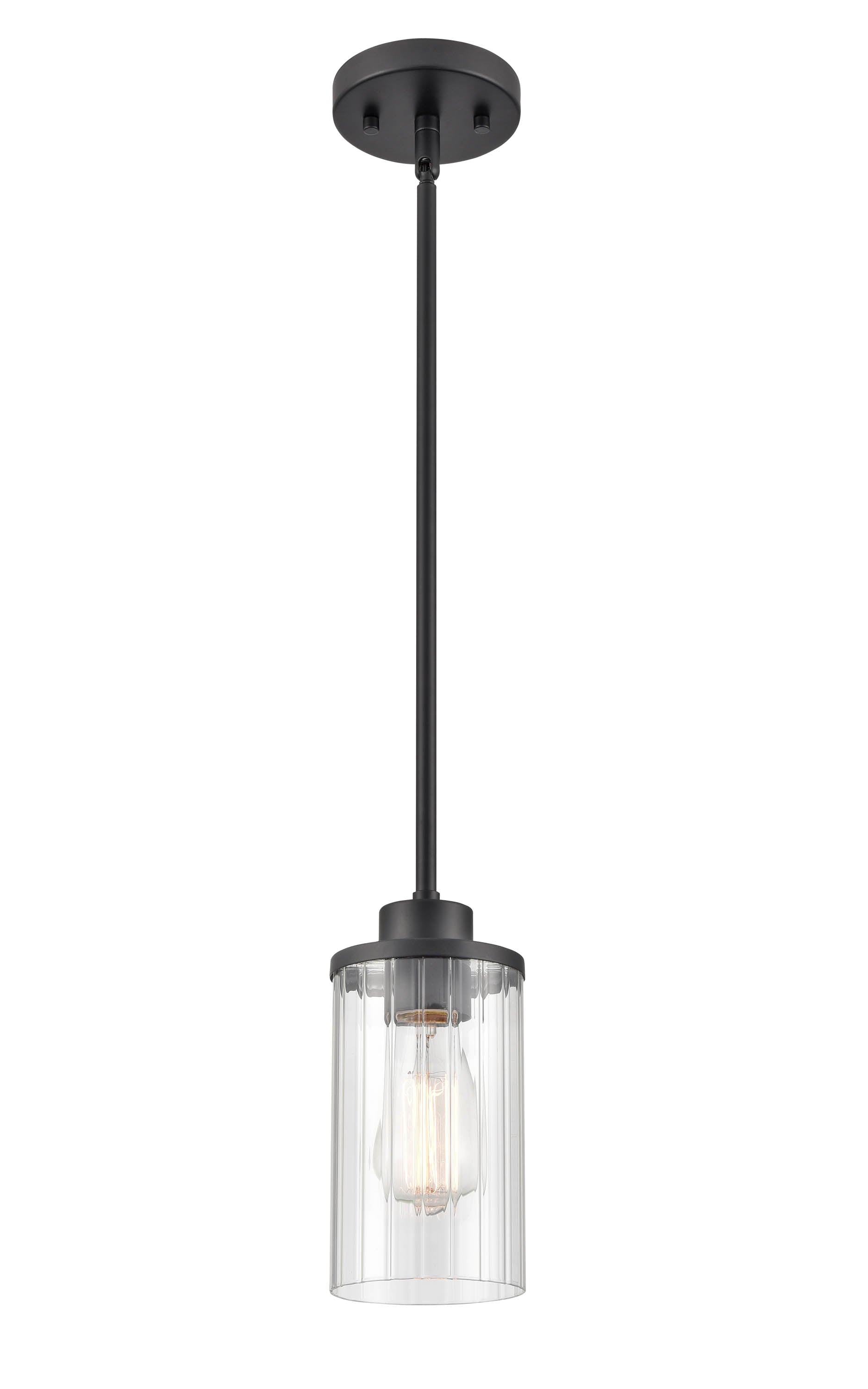 9.5'' Beverlly Matte Black 1 Light Mini Pendant