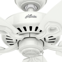 52 inch Builder Snow White Ceiling Fan and Pull Chain