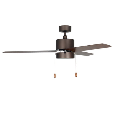 52 Inch Aldea III AC Oil Rubbed Bronze Indoor Ceiling Fan 3-Blade Reversible