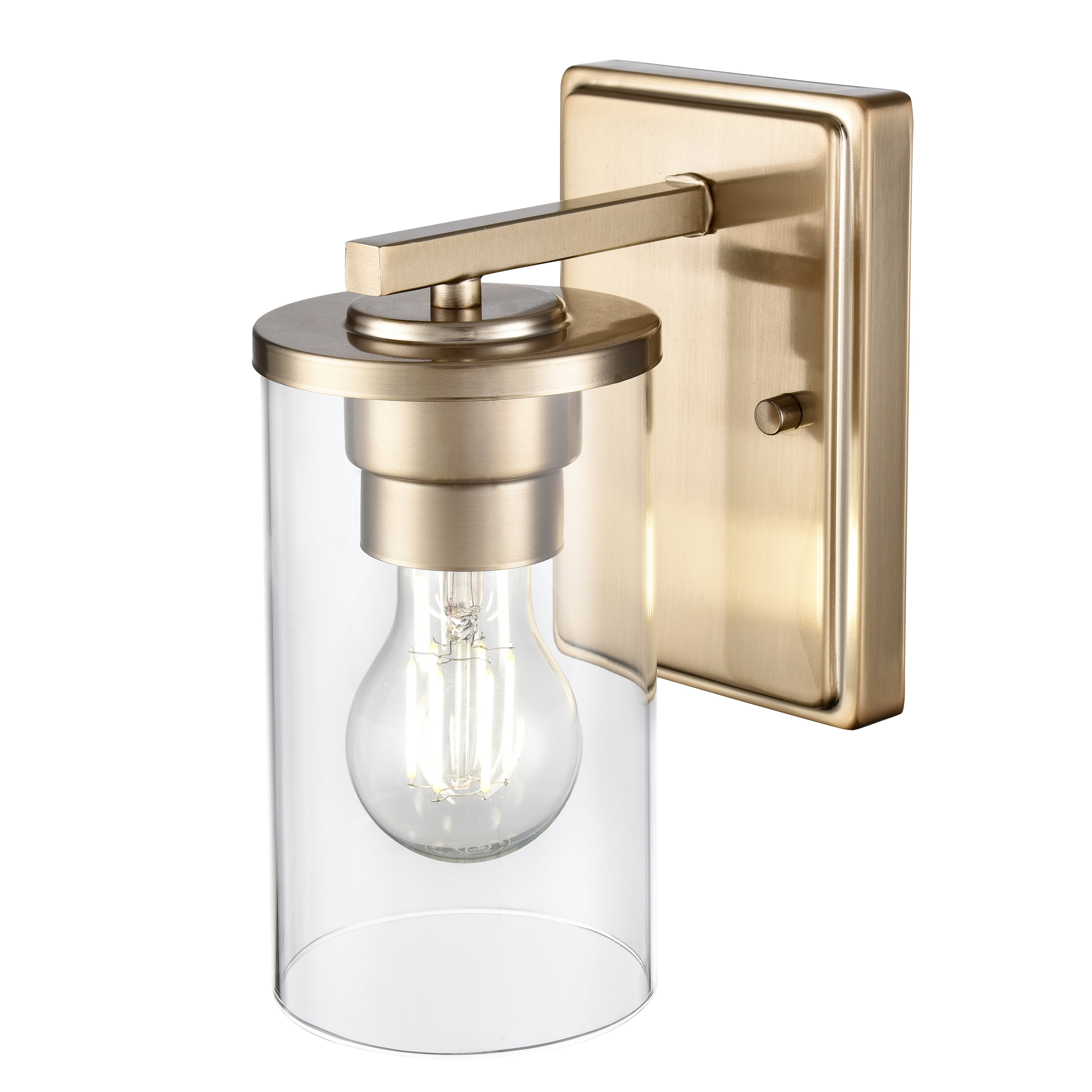 9-inch Verlana Modern Gold 1-Light Wall Sconce