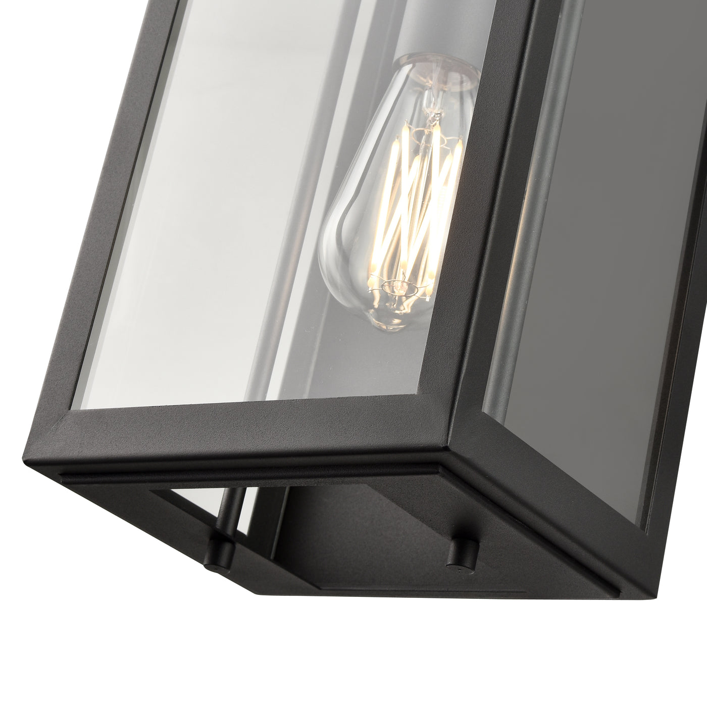 7.1'' Gallatin Textured Black 1 Light Wall Sconce