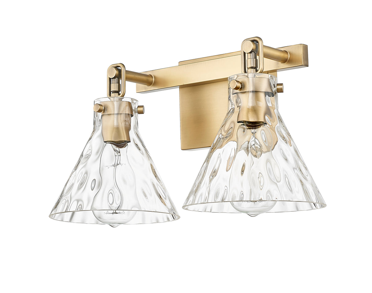 16.25'' Barlon Vintage Brass 2 Light Bath Vanity