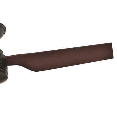 52 inch Cabo Frio New Bronze Damp Rated Ceiling Fan and Wall Control