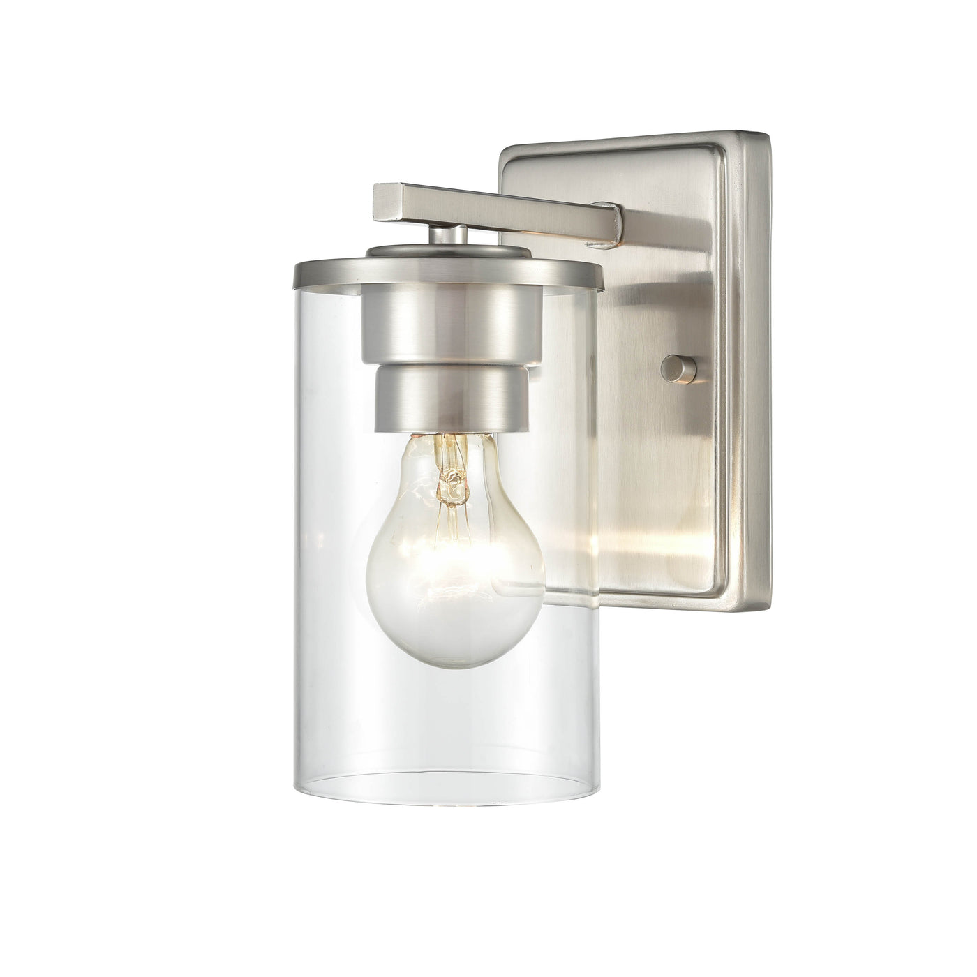 9-inch Verlana Brushed Nickel 1-Light Wall Sconce