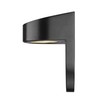 4.87''  Powder Coated Black 1 Light Wall Sconce