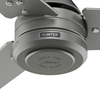 60 inch Cassius ENERGY STAR® Matte Silver Damp Rated Ceiling Fan and Wall Control