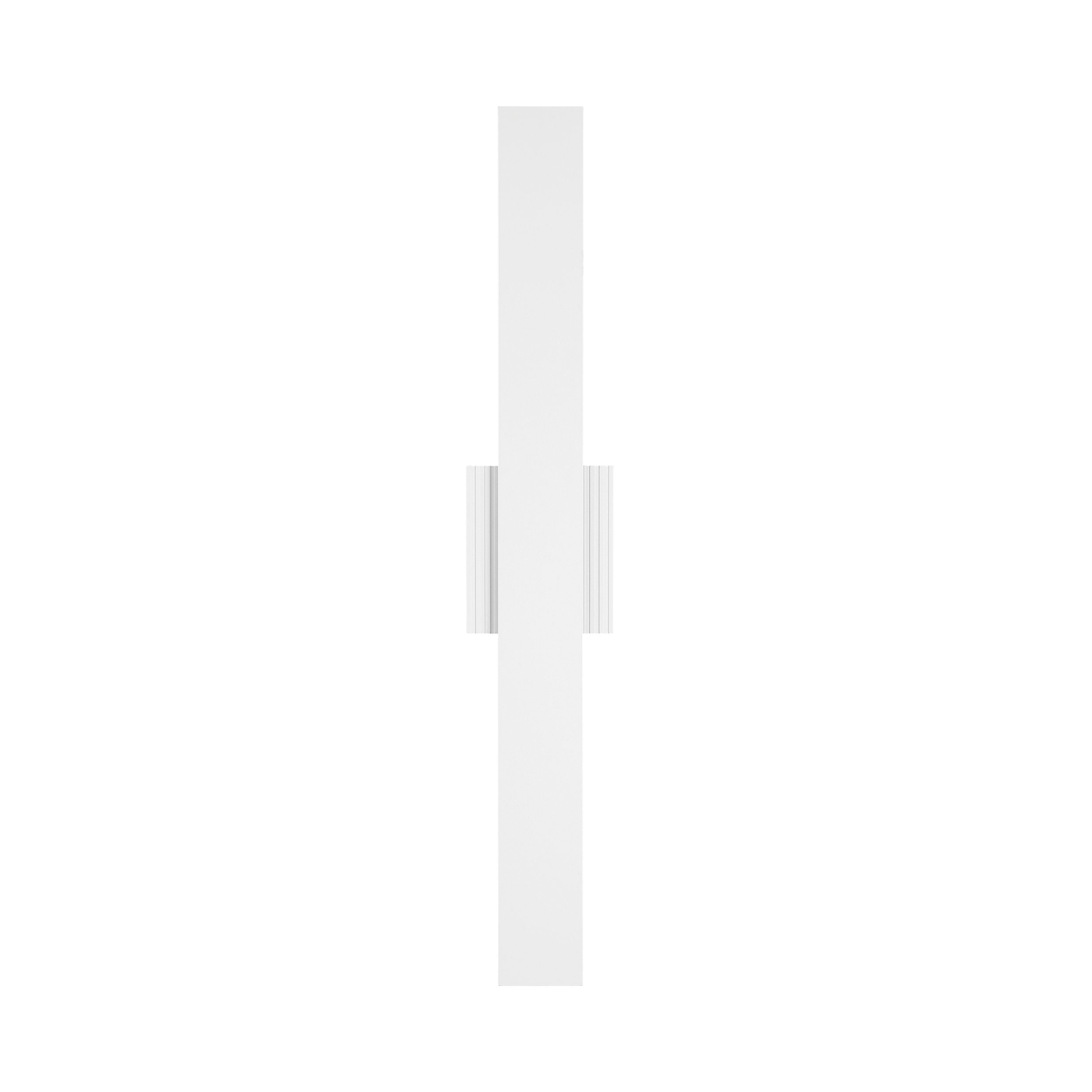 Jacks 36-inch Textured White 5CCT LED Exterior Wall Sconce
