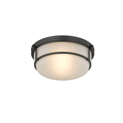 5.38'' Arlson Matte Black 2 Light Flush Mount