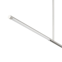 Overture 48-inch 2-light Polished Nickel 5CCT LED Linear Chandelier