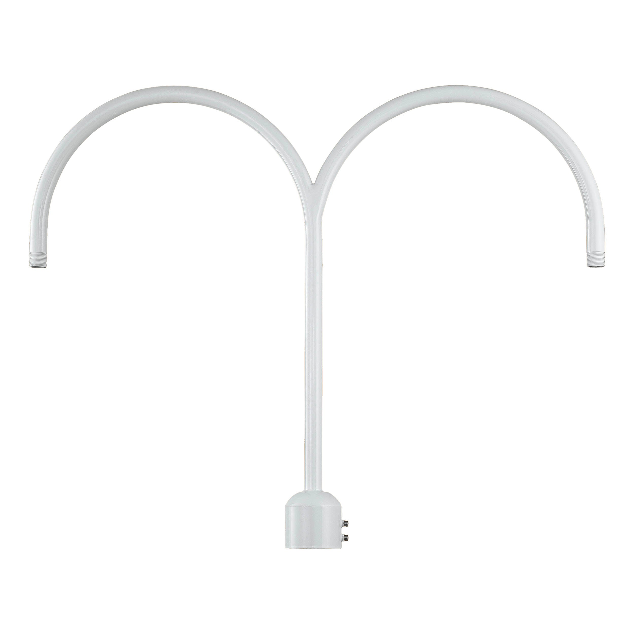33'' White R Series Post Adapter