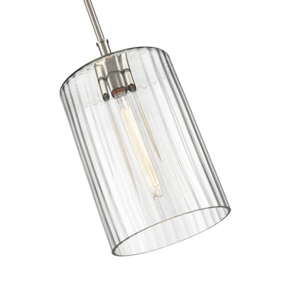 13.75'' Chastine Brushed Nickel 1 Light Pendant