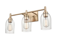22'' Arlett Modern Gold 3 Light Bath Vanity